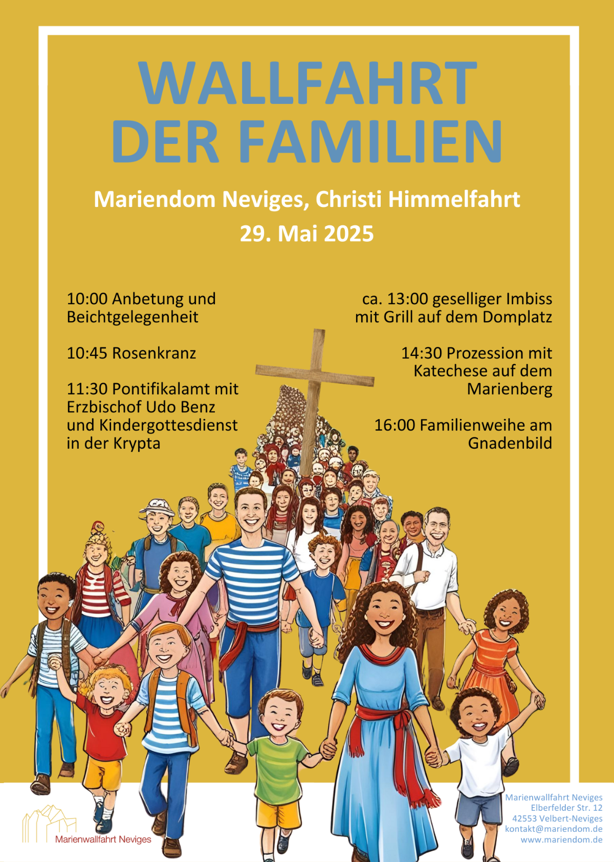Plakat Familienwallfahrt