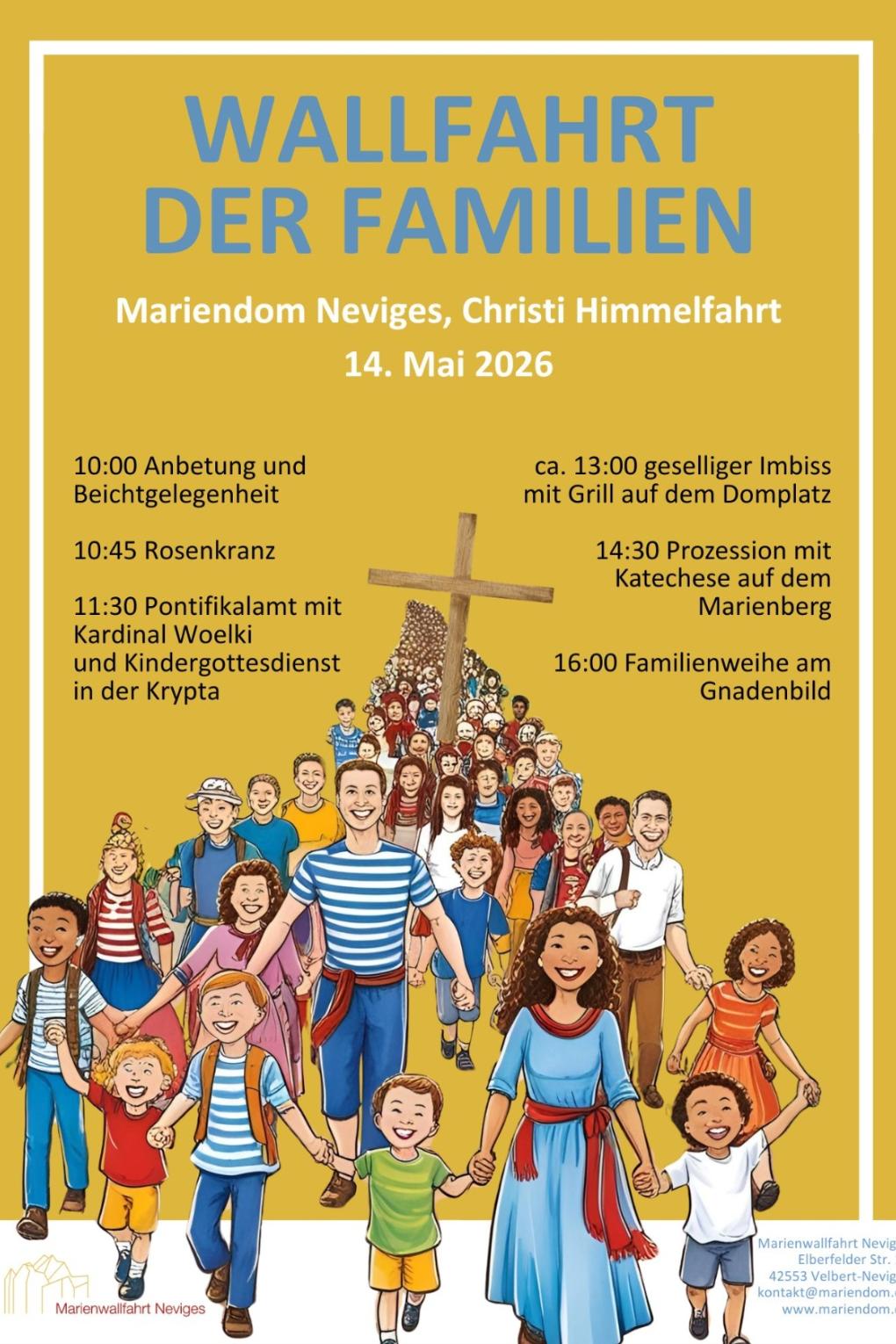 Plakat Familienwallfahrt